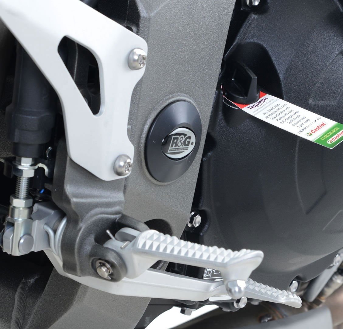 Inserto protezione telaio, SX & DX Triumph Speed Triple '11 - '15 / Speed Triple S/R '16 - / Speed Triple RS '18 - / Tiger 1050 '07 - ENDURRAD