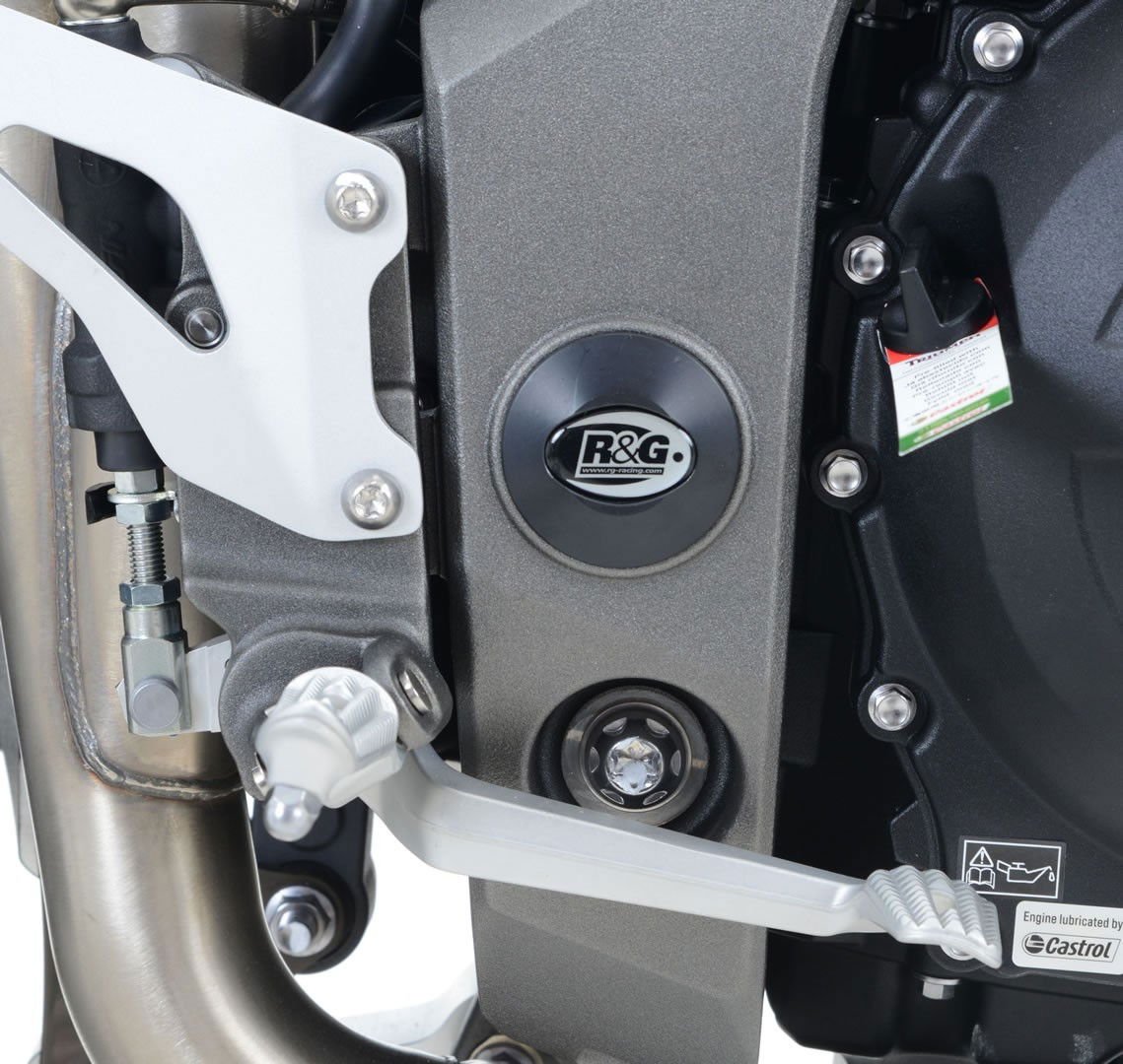 Inserto protezione telaio, SX & DX Triumph Speed Triple '11 - '15 / Speed Triple S/R '16 - / Speed Triple RS '18 - / Tiger 1050 '07 - ENDURRAD