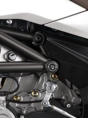 Inserto protezione telaio, SX (inferiore, telaio a traliccio) MV Agusta 675 / 800 Brutale - ENDURRAD
