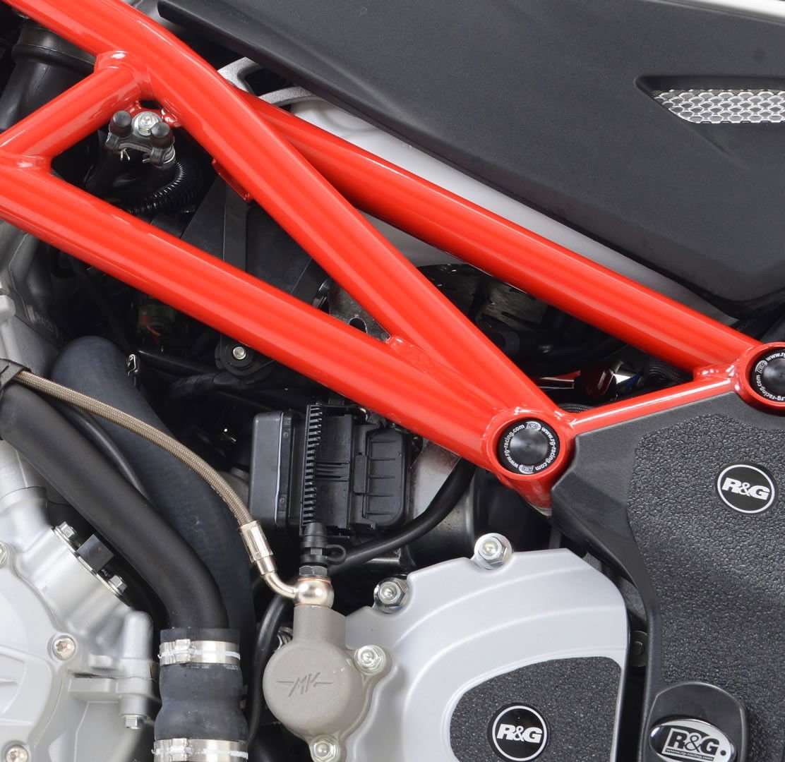 Inserto protezione telaio, SX metà telaio MV AGUSTA Brutale 1090 '13 - / 1090R/RR - ENDURRAD