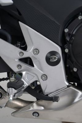 Inserto Protezione Telaio Sx O Dx Ord 2 X Moto Honda CBR500R CB500F 13 CB500X 10399 Rg FI0062BK - ENDURRAD