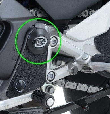 Inserto Protezione Telaio Sx Superiori Honda Vfr 800 14 Crossrunner 15 11522 Rg FI0087BK - ENDURRAD