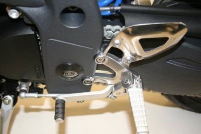 Inserto Protezione Telaio Sx Triumph Speed Triple 05 10 Sprint St 05 Sprint Gt 10 5303 Rg FI0003BK - ENDURRAD