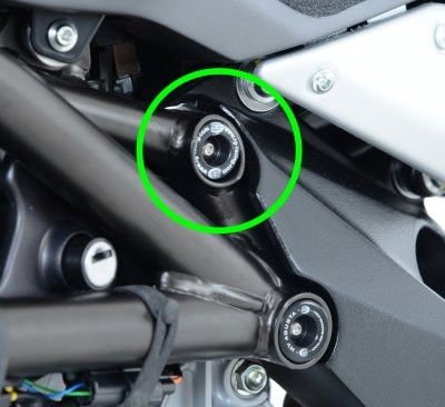 Ins.prot.telaio SX o DX (sup.traliccio telaio) MV Agusta F 3 675/800, Rivale 800, Dragster 800, F4 1000R '10 - / F4RR / F4RC (ord. - ENDURRAD