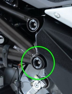 Ins.telaio, SX (inf. traliccio telaio) MV Agusta F 3 675/800, Rivale 800, Dragster 800 (F4 1000R entrambi lati '10 - ) - ENDURRAD