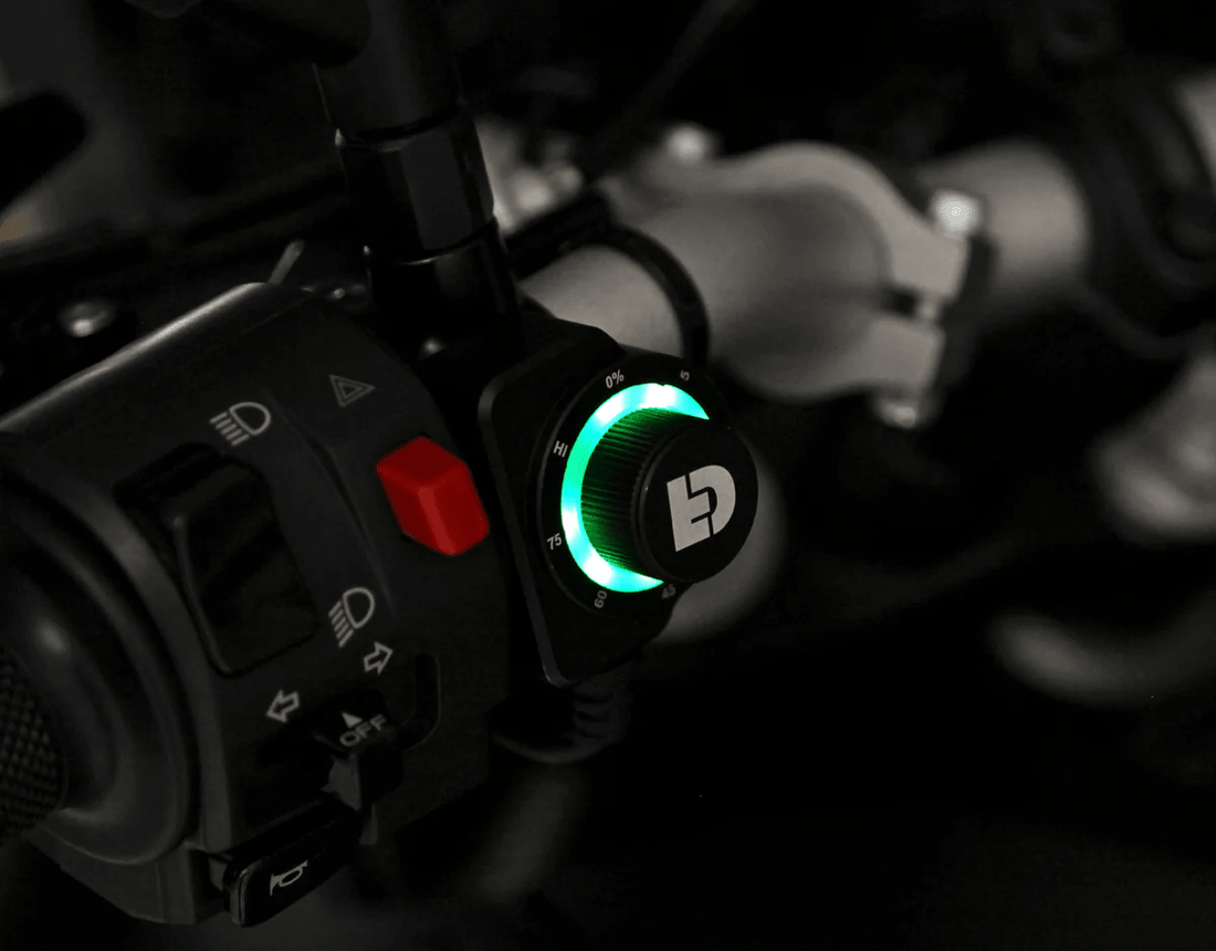 Interruttore DIALDIM con cablaggio specifico per YAMAHA TENERE 700 Den