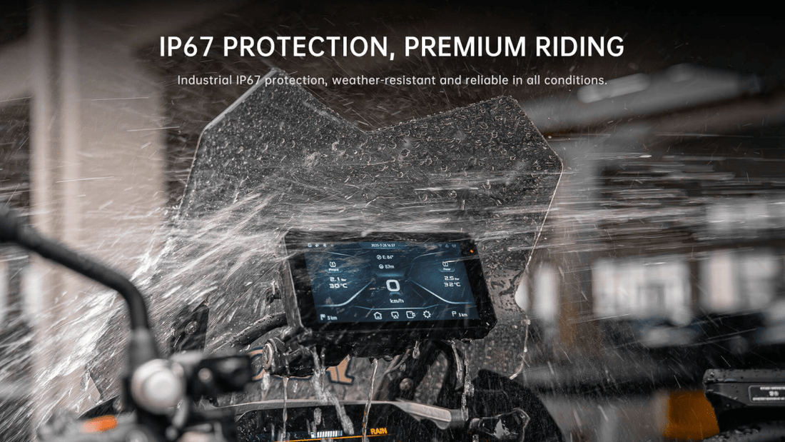 Jado S6 – Monitor Moto 6" Wireless con CarPlay, Android Auto