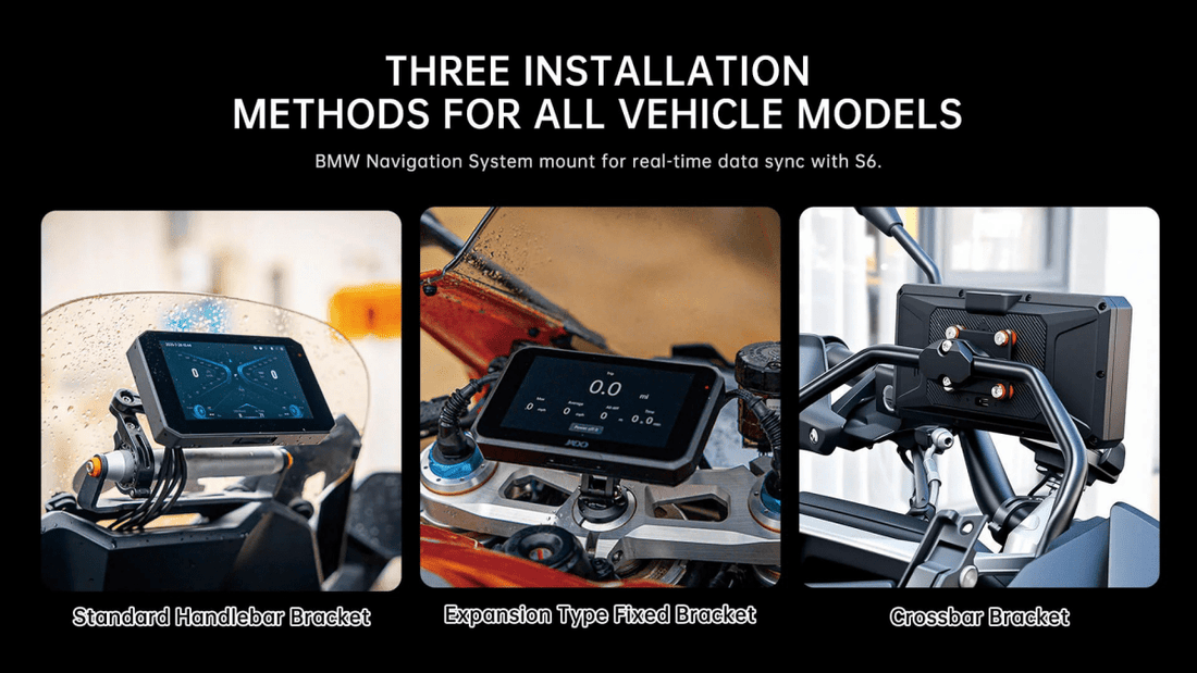 Jado S6 – Monitor Moto 6" Wireless con CarPlay, Android Auto