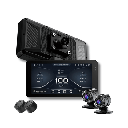 JADO S6 + Dashcam Frontale e posteriore Sony 2MP + Sensori di pressione pneumatici TMPS