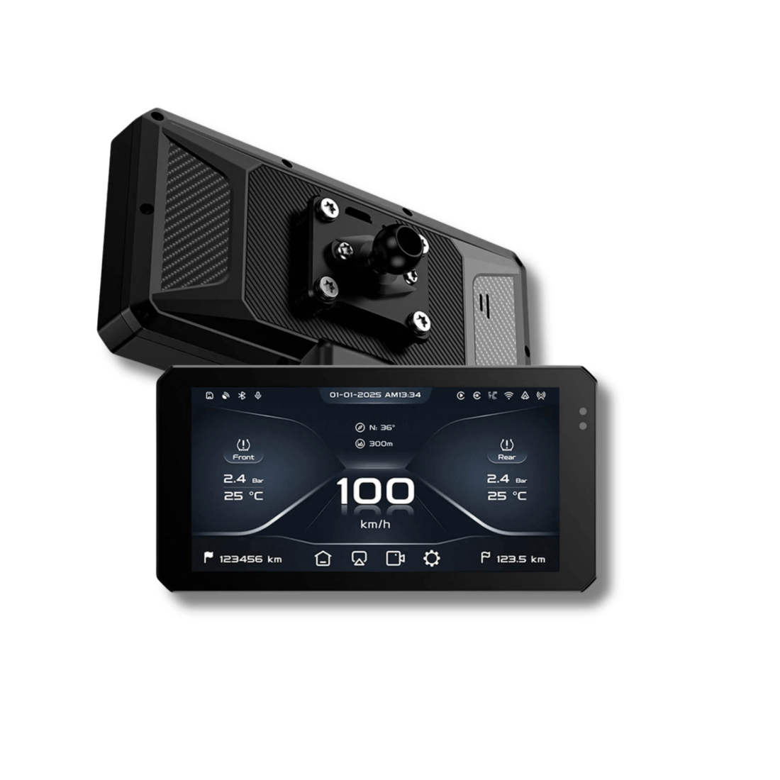 Jado S6 – Monitor Moto 6" Wireless con CarPlay, Android Auto