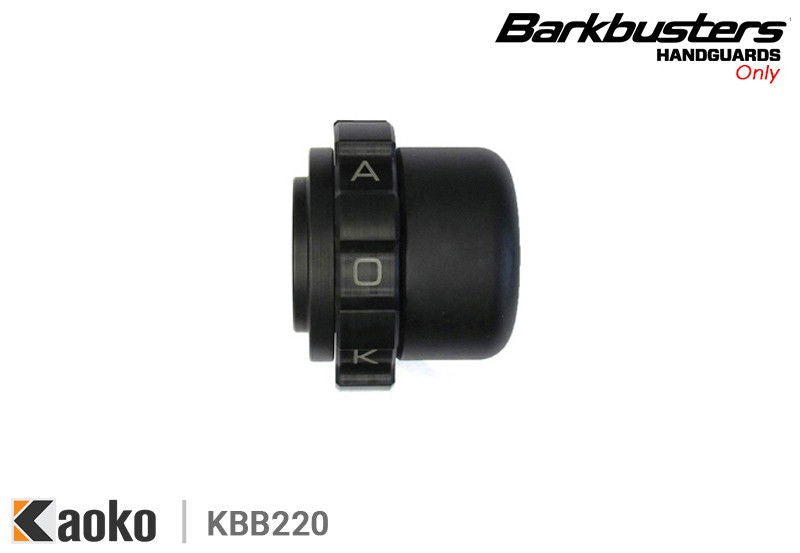 KAOKO Cruise Control per Moto con Paramani Barkbusters per Kawasaki Versys 1000 e Z125