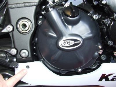 Kawasaki ZX10 08 10 Dx Frizione Protezioni 4972 Rg ECC0041BK - ENDURRAD