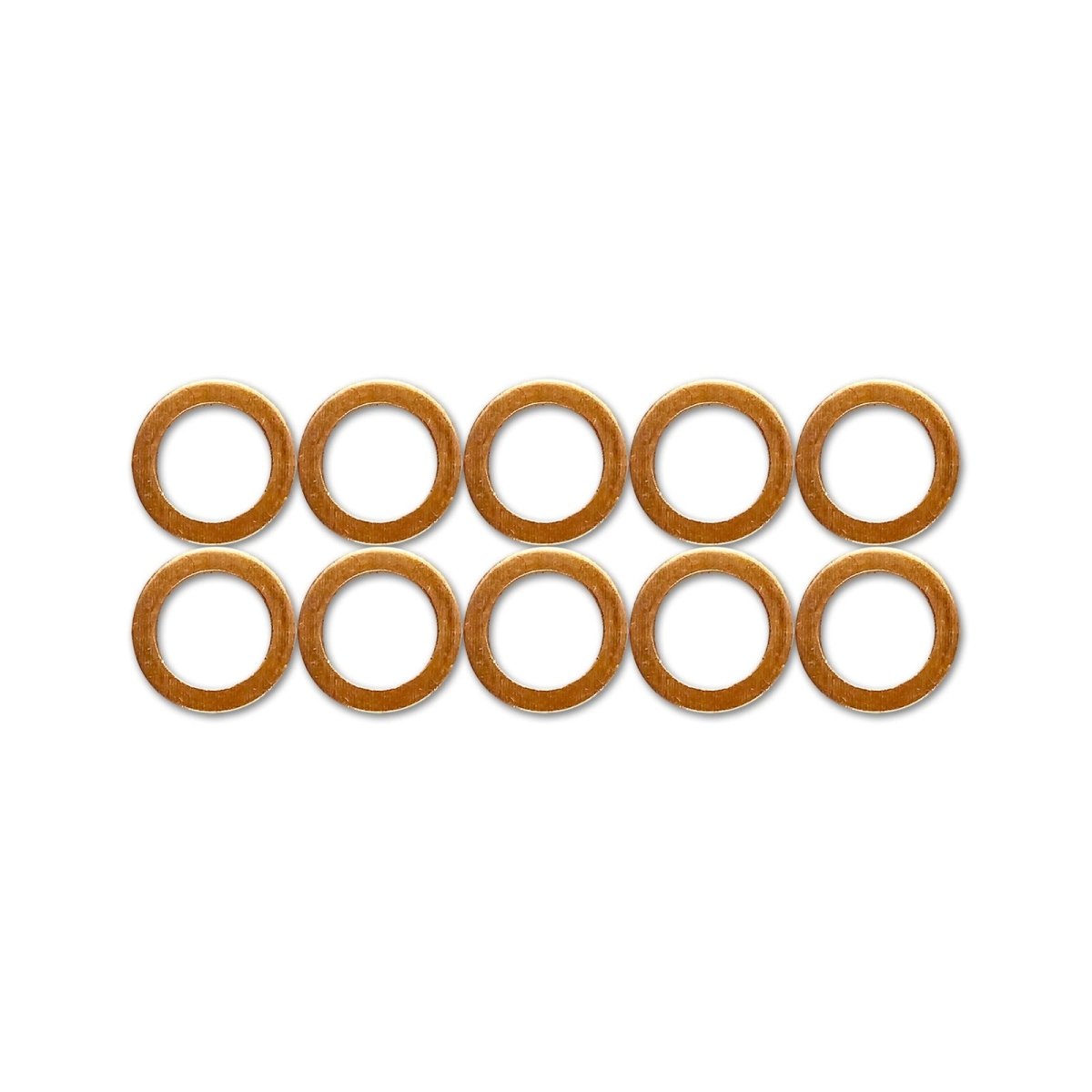 Kit 10 pz.rondella in rame diametro 10mm HEL - ENDURRAD