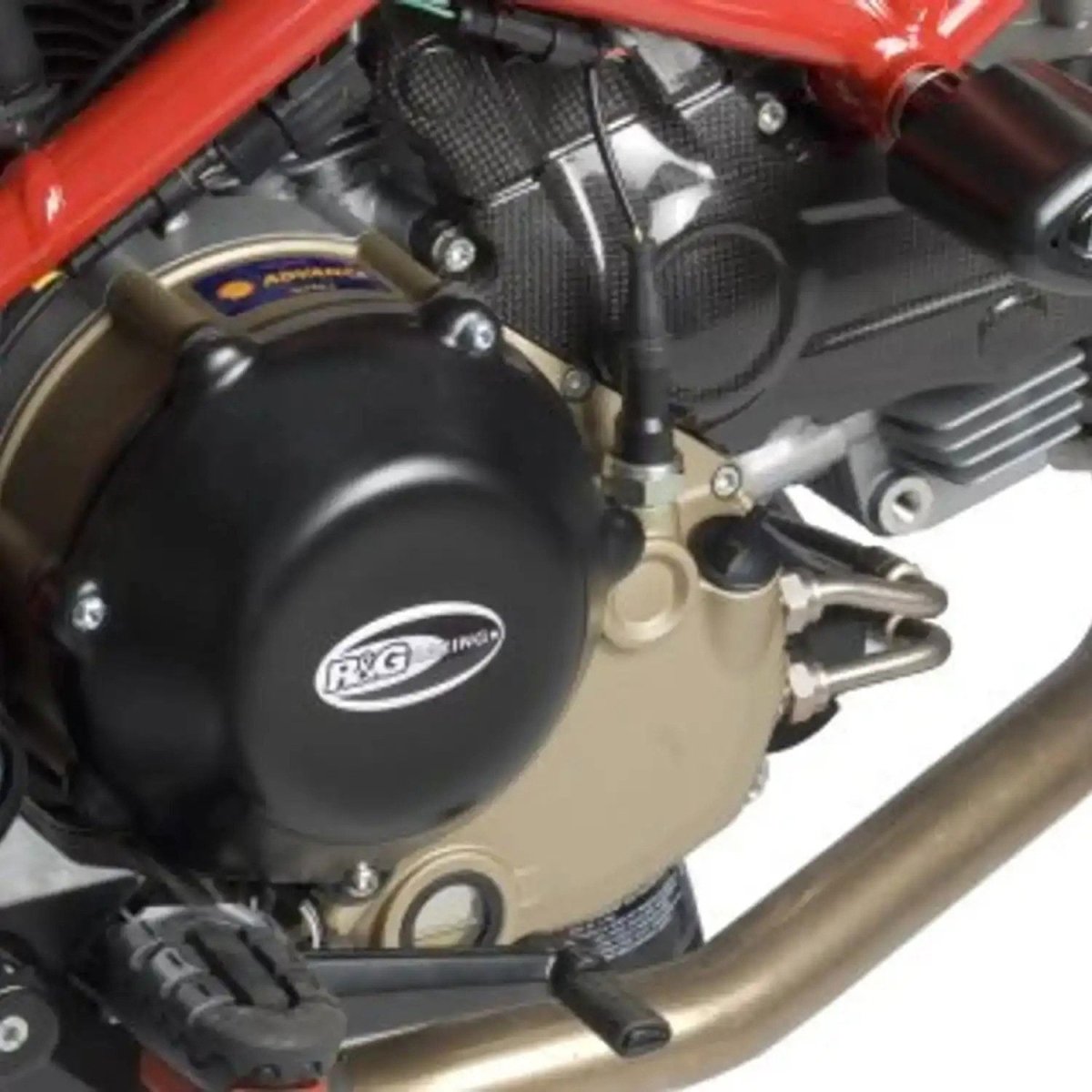 Kit 2 Pezzi ECC0012BK ECC0085BK Protezioni Motore Ducati Frizione A Secco E Pompa Acqua 1098 1198 5571 - ENDURRAD