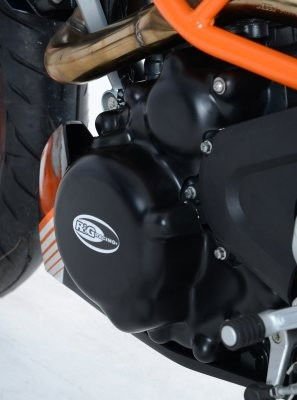 kit 2 pezzi (ECC0164BK - ECC0165BK) - prot.motore KTM 390 Duke fino '15 / RC390 fino '15 R&G - ENDURRAD