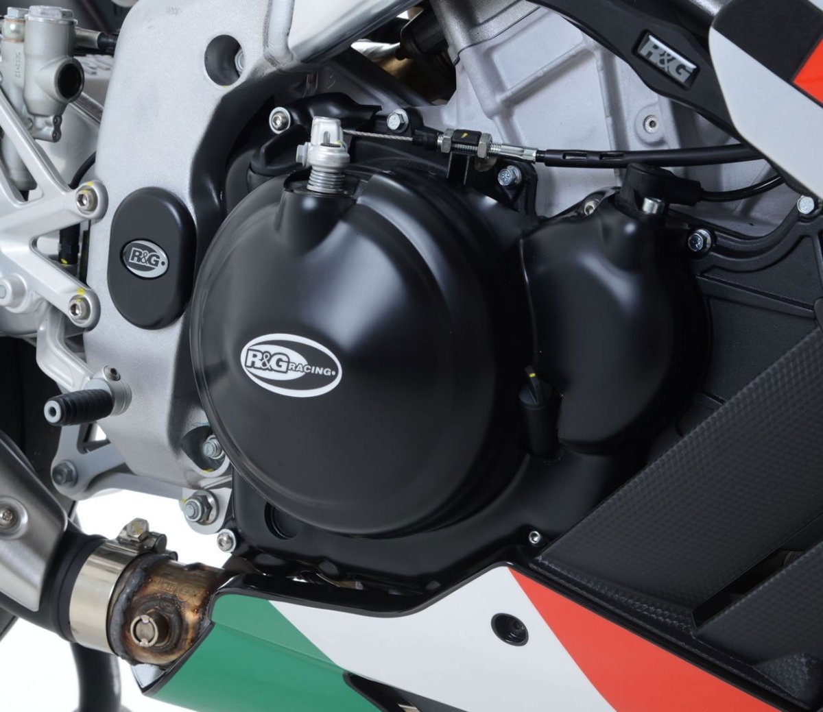 Kit 2 Pezzi ECC0204BK ECC0090BK Prot Motore Aprilia RSV4RR 15 RSV4RF RSV4 1100 Factory 19 12855 Rg KEC0081BK - ENDURRAD