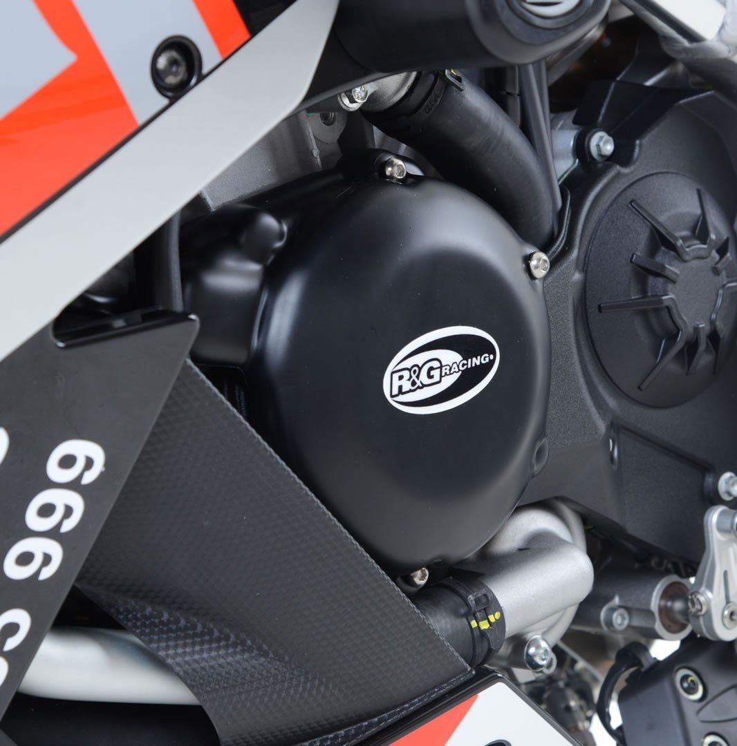 kit 2 pezzi (ECC0204BK - ECC0090BK) - prot.motore APRILIA RSV 4 RR '15 - / RSV4RF / RSV4 1100 Factory '19 - ENDURRAD