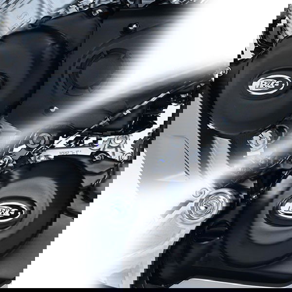 Kit 2 pezzi (ECC0263BK-ECC0165BK) - prot.motore HONDA CB125R '18-