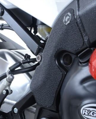 Kit 2PZ Adesivi Anti Scivolo Paratacco Bmw S1000RR 15 Nero Solo Telaio 12044 Rg EZBG103BL - ENDURRAD