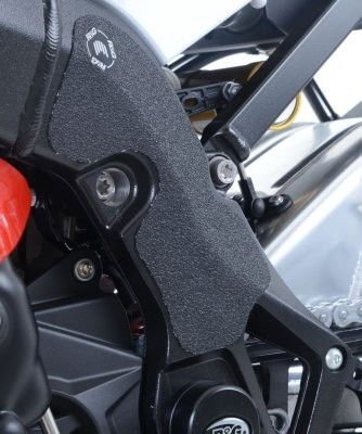 Kit 2PZ Adesivi Anti Scivolo Paratacco Bmw S1000RR 15 Nero Solo Telaio 12044 Rg EZBG103BL - ENDURRAD