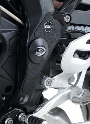 Kit 2PZ Adesivi Anti Scivolo Paratacco Bmw S1000XR 15 19 Nero Solo Telaio 12829 Rg EZBG104BL - ENDURRAD