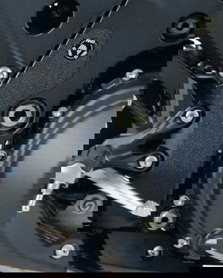 kit 2pz.adesivi anti-scivolo paratacco Kawasaki ZZR1400 (ZX-14) '12-  nero (solo telaio)