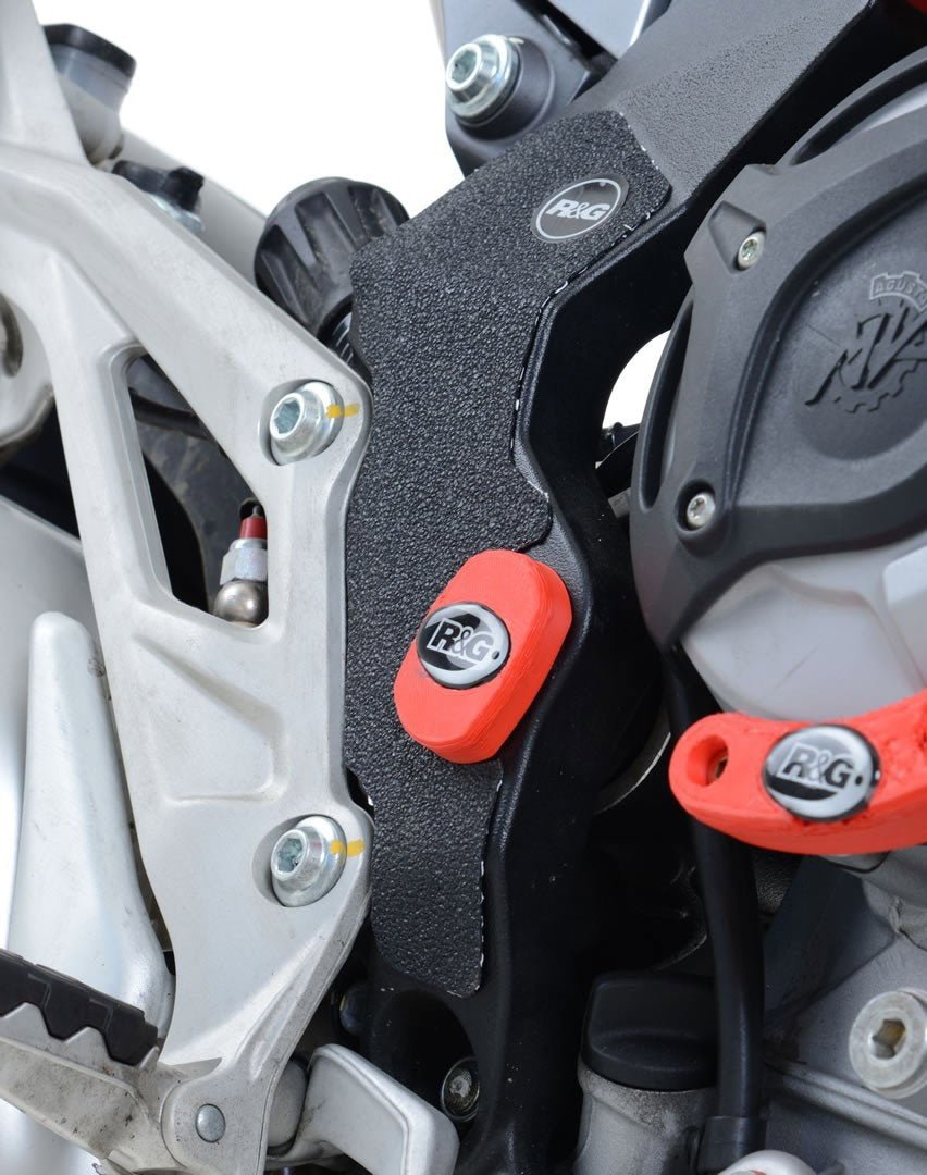 Kit 2PZ Adesivi Anti Scivolo Paratacco Mv Agusta 800 Turismo Veloce Nero 13056 Rg EZBG603BL - ENDURRAD