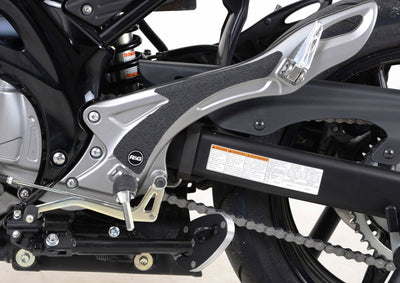 Kit 2PZ Adesivi Anti Scivolo Paratacco Suzuki Gladius 09 Telaio Nero 16765 Rg EZBG706BL - ENDURRAD