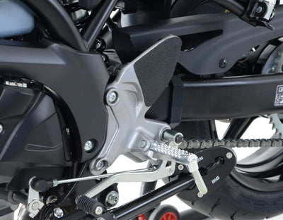 Kit 2PZ Adesivi Anti Scivolo Paratacco Suzuki SV650 16 SV650X 18 Nero 16766 Rg EZBG707BL - ENDURRAD