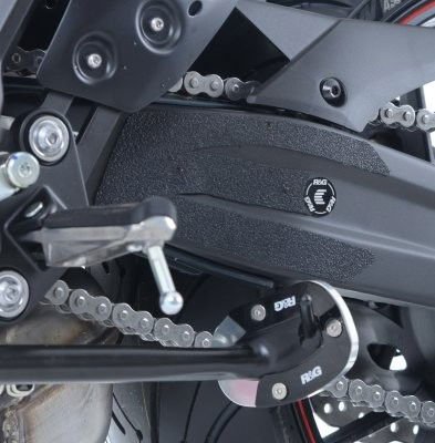 Kit 2PZ Adesivi Anti Scivolo Paratacco Yamaha Mt 07 XSR700 Nero 12053 Rg EZBG902BL - ENDURRAD