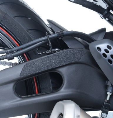 Kit 2PZ Adesivi Anti Scivolo Paratacco Yamaha Mt 07 XSR700 Nero 12053 Rg EZBG902BL - ENDURRAD