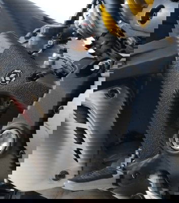 Kit 2pz.adesivi anti-scivolo paratacco DUCATI Monster 821/1200 - nero R&G