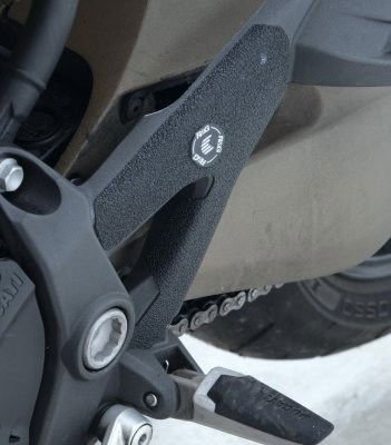 Kit 2pz.adesivi anti - scivolo paratacco DUCATI Monster 821/1200 - nero R&G - ENDURRAD