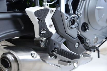 kit 2pz.adesivi anti - scivolo paratacco Kawasaki Z 650 - nero R&G - ENDURRAD