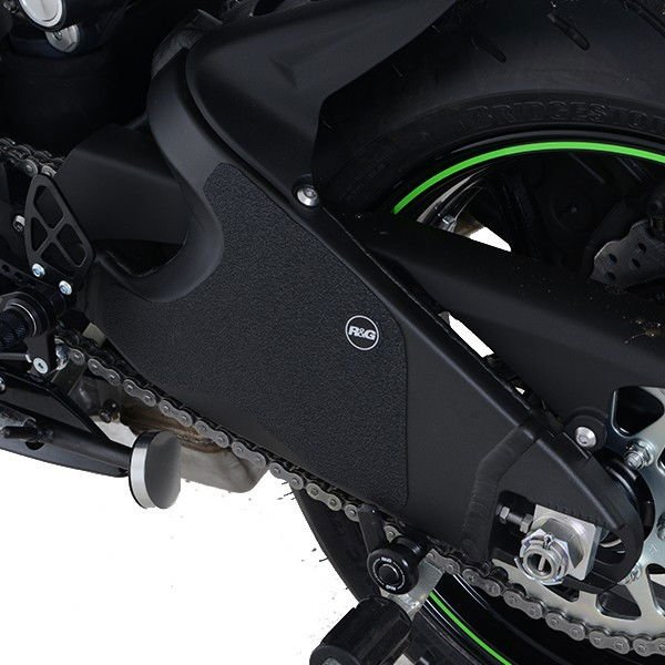 kit 2pz.adesivi anti - scivolo paratacco Kawasaki ZX - 636 '19 - nero - ENDURRAD