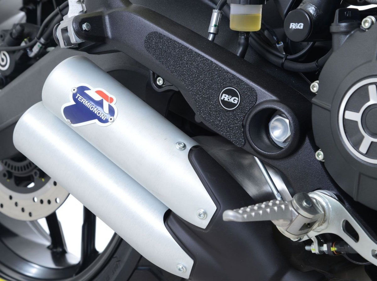 kit 2pz.adesivi anti - scivolo paratacco KTM 125 Duke '17 - nero R&G - ENDURRAD