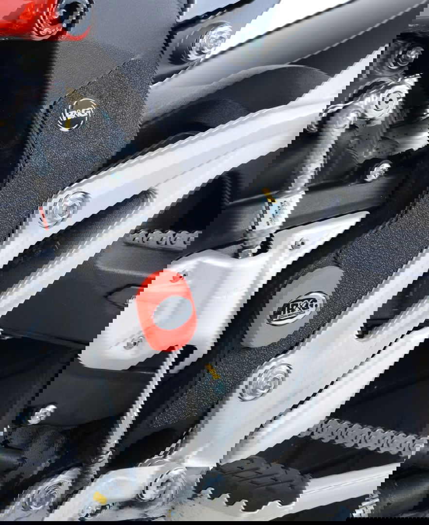 kit 2pz.adesivi anti-scivolo paratacco MV Agusta 800 Turismo Veloce - nero