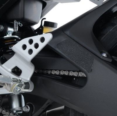 Kit 2pz.adesivi anti - scivolo paratacco YAMAHA YZF - R125 '08 - '18 / MT - 125 - nero - ENDURRAD