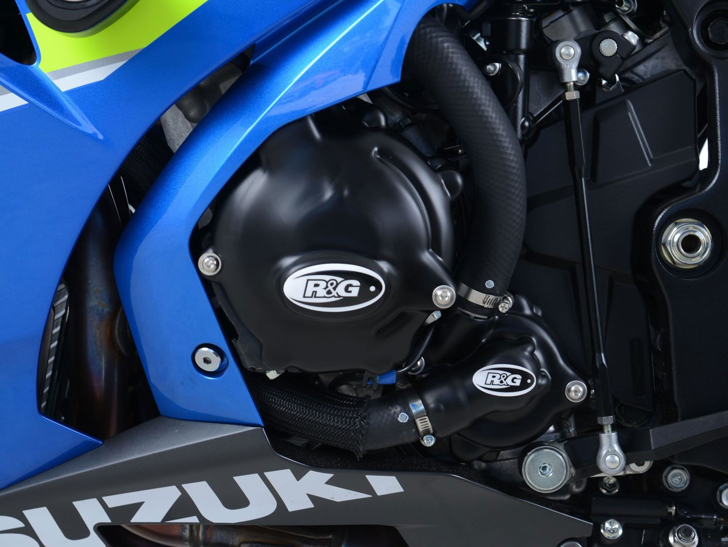 kit 3 pezzi (ECC0229BK-ECC0230BK-ECC0231BK) - protezione motore Suzuki GSX-R1000/R '17- R&G