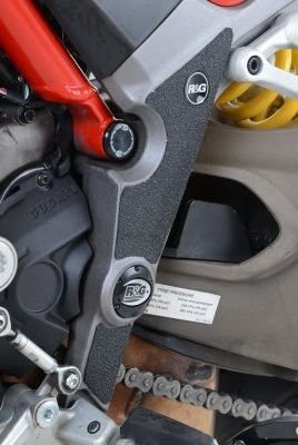 Kit 3PZ Adesivi Anti Scivolo Paratacco Ducati Mts 1200 Multistrada 15 Multistrada Enduro Nero 12830 Rg EZBG206BL - ENDURRAD