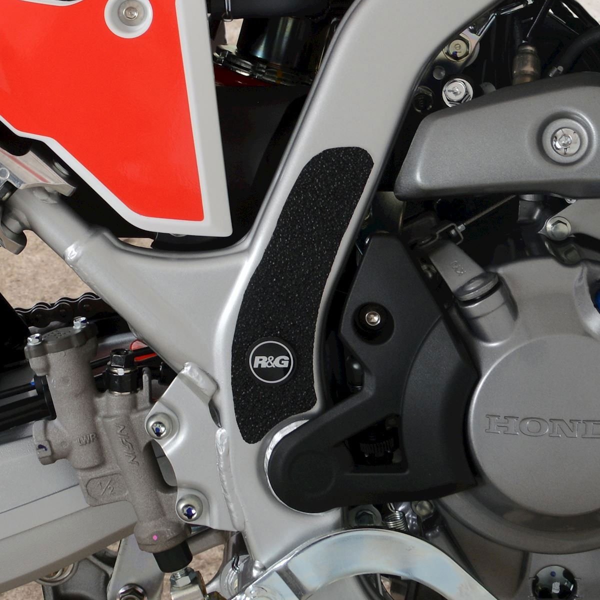 Kit 3PZ Adesivi Anti Scivolo Paratacco Honda CRF300L 21 CRF300 Rally 21 Telaio 2 Sx 1 Dx 71714 - ENDURRAD