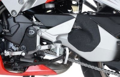 Kit 3pz.adesivi anti - scivolo paratacco HONDA VFR 800 '14 - Crossrunner '15 - nero - ENDURRAD