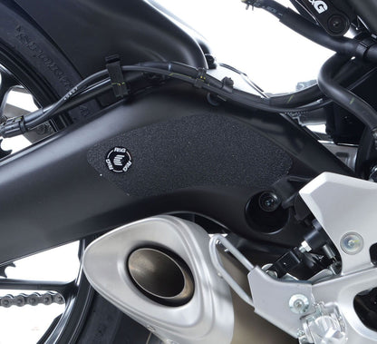 Kit 3pz.adesivi anti-scivolo paratacco YAMAHA MT-09 / MT-09 SP '18- / MT-09 Tracer / XSR900 / Tracer 900 GT (forcellone) - nero