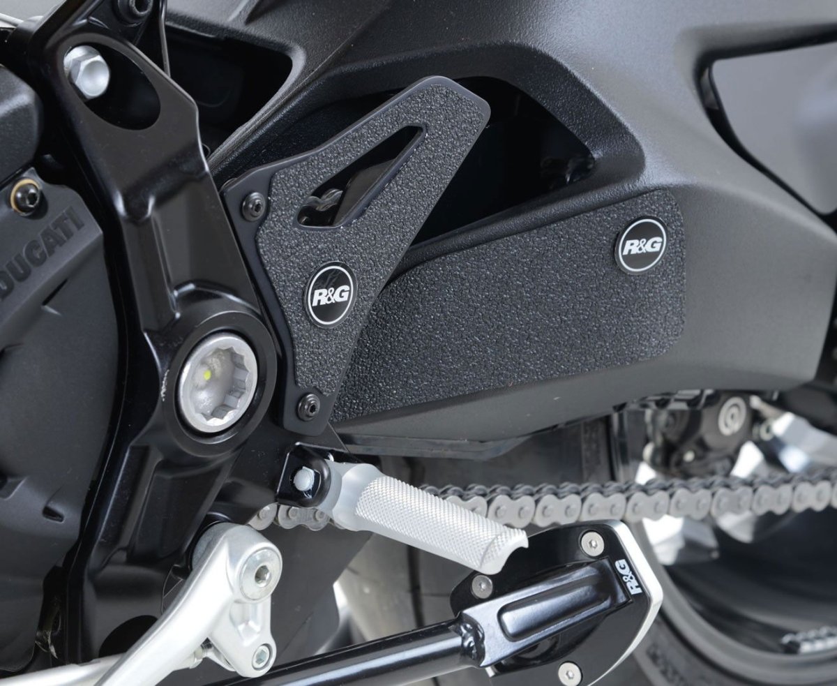Kit 4PZ Adesivi Anti Scivolo Paratacco Ducati Monster 1200R Nero Anche Forcellone 15404 Rg EZBG207BL - ENDURRAD