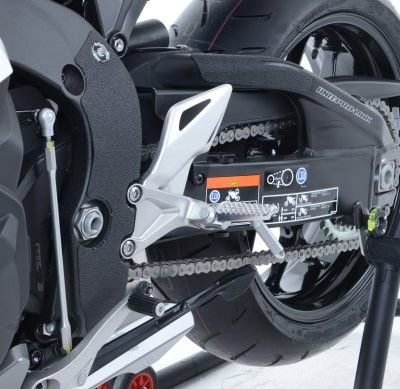 kit 4pz.adesivi anti-scivolo paratacco HONDA CBR1000RR '08-'19 / CBR1000RR/SP '17-'19 /SP2 '17-'19 nero (forcellone e telaio)