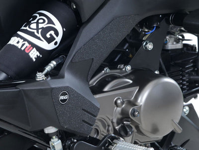 Kit 4PZ Adesivi Anti Scivolo Paratacco Kawasaki Z125 Nero Solo Telaio R G 18044 Rg EZBG406BL - ENDURRAD