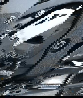 kit 4pz.adesivi anti-scivolo paratacco Kawasaki ZX10-R '11-'16 nero