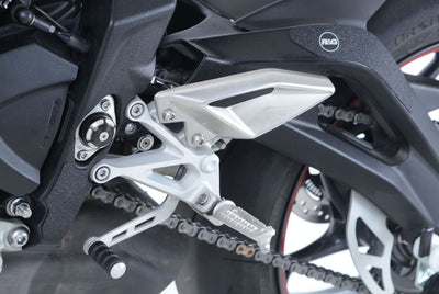 Kit 4PZ Adesivi Anti Scivolo Paratacco Triumph Street Triple 765 Rs 17 Nero R G 18437 Rg EZBG805BL - ENDURRAD