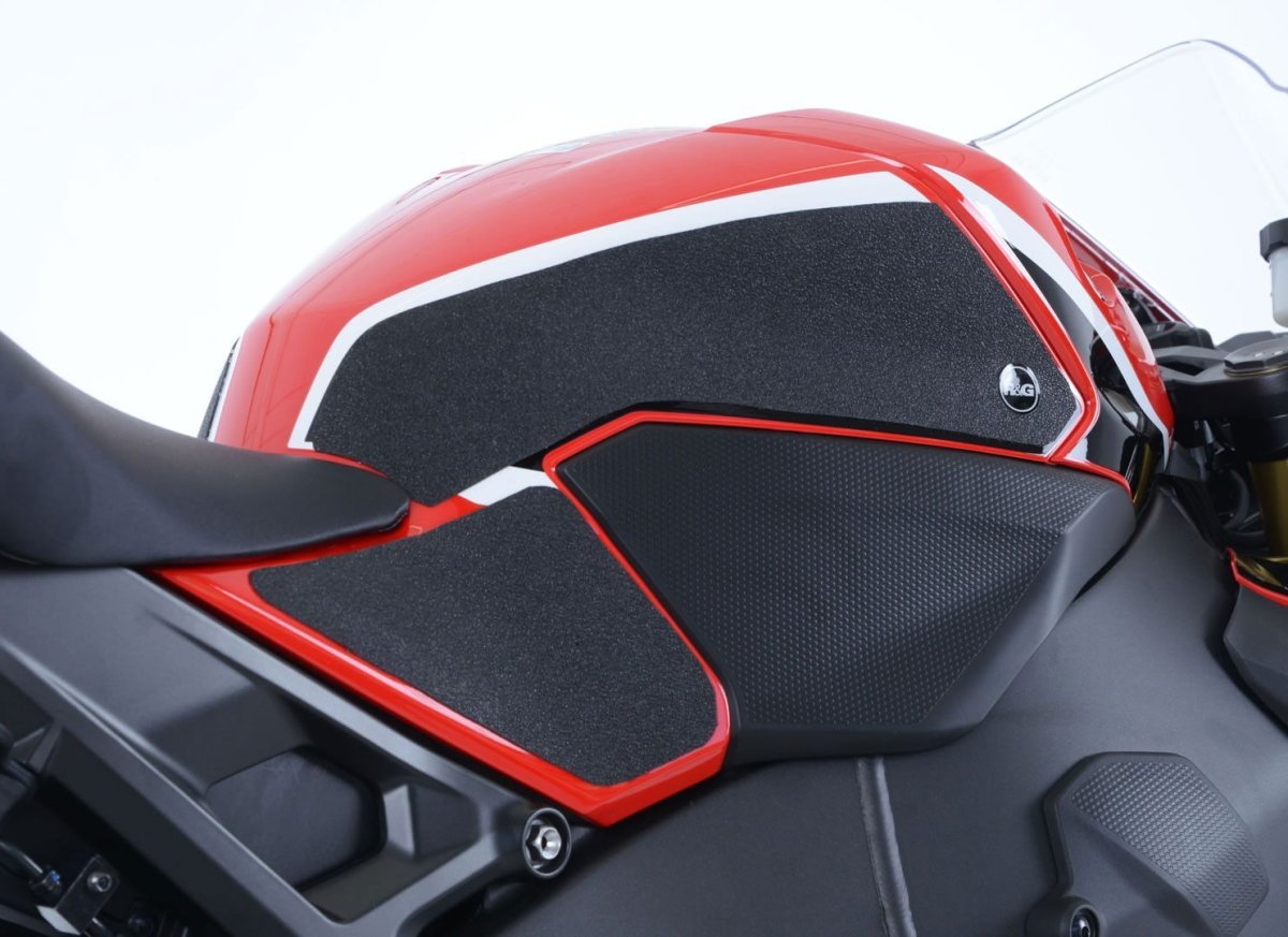 Kit 4PZ Adesivi Anti Scivolo Serbatoio Honda CBR1000RR 08 19 Sp 17 19 SP2 17 19 18146 Rg EZRG334BL - ENDURRAD