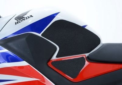 Kit 4PZ Adesivi Anti Scivolo Serbatoio Honda CBR300R Nero 11862 Rg EZRG324BL - ENDURRAD